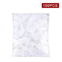 100pcs Hair Dyeing Ear Cover Disposable Waterproof Ear Protector Salon Bath Shower Shield Earmuffs Barber Hairdressing Accessory