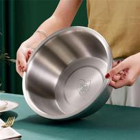 Practical-Microporous Colander Capacity With Mixing Bowl For Washing Vegetables, Fruit And Rice And For Draining Cooked Pasta sidabras