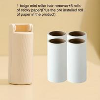 6pcs Strong Sticky Foldable Lint Remover with Dustproof Cover, 180° Portable Design, Perfect for Travel, Home, Daily Cleaning