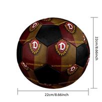 DYDIS 5 SG Dynamo Dresden Futbolo kamuolys Spalvingas Visų amžių Mašininė siuvimo PVC Paruoštas varžyboms Patvarus Aukšto atšokimo