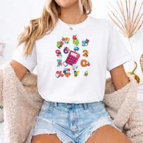 Maths Day T Shirt Kids Preschool Number Day Funny School Tee UK , Numeric Prop M