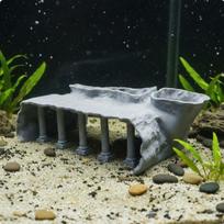 Roman Column Tunnel Freshwater and Saltwater Aquarium Cave Easy to Maintain Underground