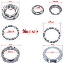 26mm 28mm 32mm Motociklo vairo guolių komplektas Vairo stiebo vairo strypo guoliai Coolster Dėl CRF50 50cc-125cc Purvo duobės dviračio