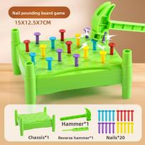 Youngsters High-Quality Nail High-Quality Hammering High-Quality Game High-Quality Toy Parent-Child Interactive High-Quality Percussion High-Quality