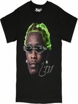 Young Slatt Free Thugger Face Inspired T-ShirtsW S įvairiaspalvis