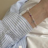 Vibrant Water Drop Bracelet for Women: Elegant, Fresh, Trendy Hand Jewelry