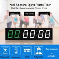 LED Sports Fitness Timer: Custom Countdown/Clock for Training & Competition US Plug