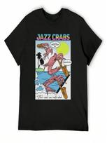 Jazz Crabs T-Shirt Anime New Edition Anime Stuff Anime Figures Cotton T Shirt unisex S įvairiaspalvis