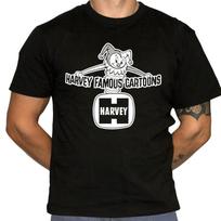 Harvey Famous Cartoons Logo T-Shirt - Defunct Comics Company - Unisex T-Shirt Graphic Tee M