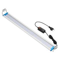 1vnt akvariumo LED lemputė Itin plona vandens augalų augimo lemputė, atspari vandeniui blizgučiai šviesiai mėlyna LED lemputė 28cm augalas 220V