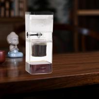 Ice Drip Coffee Maker Pot,Iced Pitcher,Cold Iced Brewer Cold Brew White white