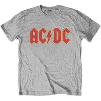 AC/DC Vyriški Moteriški Suaugusių Vaikų Logotipo Pilki Marškinėliai 3XL