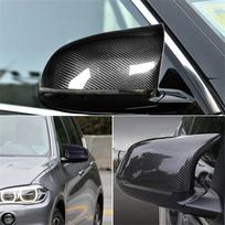 1 Pora Anglies Pluošto Išvaizdos Veidrodėlio Dangtelių Bmw X3 X5 X6 F25 F15 F16 2014-2018