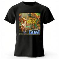 Spring 2026 Anime Movie GOAT Same Style Pure Cotton ShortSleeve Peripheral  Unisex Street Fashion Casual Oversized TShirt Top S