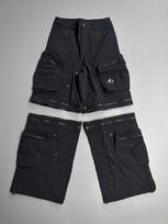 2026 Spring/Summer Unisex Multi-Pocket Zip Cargo Pants - Thin, Trendy Style Small juoda