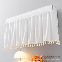 Velcro Wall-Mounted Air Conditioner Wind Deflector Curtain Width 130*Height 45cm