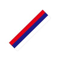 Car sticker steering wheel decoration with German flag Car film steering wheel with personalized three-color label stickers