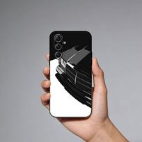 W-W126 Classic Vintage German Sedan Phone Case For Samsung Galaxy A73,21,22,32,71,53,52,51,80,5G Soft Black Cover Samsung a21s