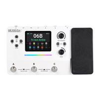 Guitar Pedal Multi Effects Processor 3.5 Inch Color Screen RGB Lights AI Advisor 150 Presets Looper Drum Machine BT