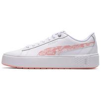 (WMNS) PUMA Smash Platform V2 Untamed Su Shoes For White/Pink Women's 368885-01 EU 36
