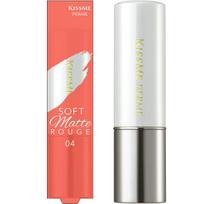 Kiss Me FERME Soft Matte Rouge 04 Healthy Coral 3.8g: Subtle sheen, true-to-color payoff, effortless look.