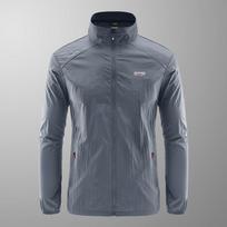 Mens Streetwear Summer Sun Protection Jackets for Sports Cycling Thin Hiking Fishing Coats Men M