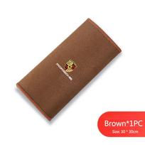 Suede Microfiber Towel Car Wash Cleaning Rag Cloth For Porsche 911 718 Taycan Panamera Cayenne Macan Boxster Cayman Pajun 918 30x30cm ruda