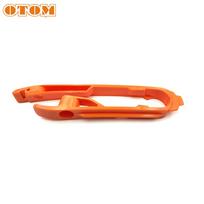 OTOM Motorcycle Swingarm Chain Slider Up/Below Sliding Guard Chain Guide For KTM HUSQVARNA GASGAS 125-450 Pit Dirt Bike Enduro