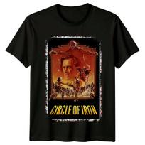 Geležies ratas (1978 m) Filmo plakato įkvėpti marškinėliai Retro 70-ųjų stiliaus marškinėliai Unisex XL