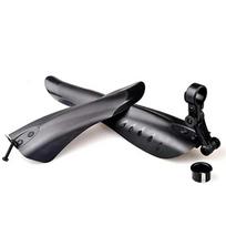 1Pair Mountain Bike Fenders Set Mud Guards Bicycle Mudguard Wings for Bicycle Front Rear Fenders juoda