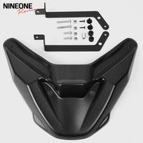 Front Wheel Fenders Beak Nose Cone Extension Cover Fairing Extender For Honda XL750 XL 750 XL-750TRANSALP Accessories 2023-2024 matinė juoda spalva