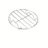 Stainless Steel Round Multifunctional Steaming And Baking Rack - a Three-In-One Tool: Steamer Layer Rack, Oven Cooling Rack