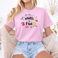 Maths Day T Shirt Kids Preschool Number Day Funny School Tee UK , Math is Fun A S