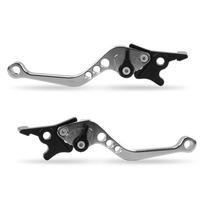 Enduro Motorcycle Front Rear Disc Brakes Double Disc Brake Handle Lever for Honda Kawasaki Supermoto Brake & Clutch Levers Parts sidabras