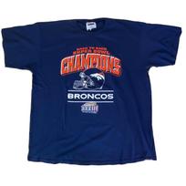 Denver Broncos Super Bowl Vintage 1999 Mens XL Back to Back Roster Champ Shirt S