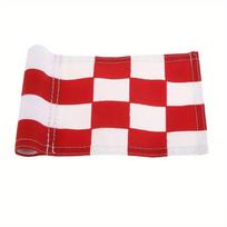 Outdoor Sign Putting Green Flags Training Aids Hole Pole Cup Flags  Cart Accessories Red white