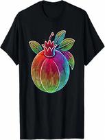 Cute Pomegranate Slice Fruit Halloween Costume T-Shirt S įvairiaspalvis