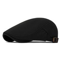 Unisex Adjustable Newsboy Cap - Solid Color Beret, Warm Forward Cap, Stylish Flat Cap Adjustable juoda