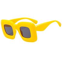 Y2K Thick Frame Fashion Sunglasses - Vibrant Street Style Trend