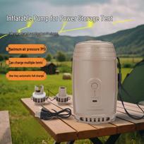 USB Rechargeable Inflatable Tent Pump - Portable Lithium Battery Air Column Inflator HF-319