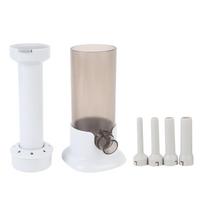 Sausage Stuffer Homemade Manual Fast Filling Detachable Sausage Maker with 4 Stuffing Tubes Light šviesios chaki spalvos