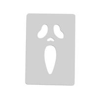 Halloween Acrylic Router Template, Scary Pumpkin Transparent Acrylic Woodworking Template, Curve Tracing Template, Tools One Size