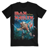 Iron Maiden unisex marškinėliai: Kareivis Eddie Didelėmis Akimis L