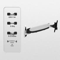Wall Mount Monitor Arm for Computer Screen Display