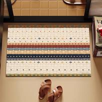 Retro-Textured Dirt-Resistant Entryway Floor Mat: Easy to Clean, Wear-Resistant, Decorative, In Stock 40*60cm New Diatom Mud