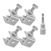 Professional Steel C Clamps Small 20mm Tigers Clamps Corrosion Resistant Clamping Tool Simple to Use for Woodworkers
