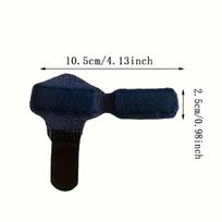 1pc Toe Splint Toe Straightener for Hammer Toe Corrector for Women Toe Brace Hammertoe Splint Toe Wrap Toe Covers Broken mėlyna
