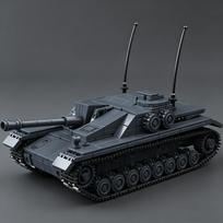 2026 NEW World War II German Panzer IV Assault Gun Building Block Tank Model [1:35 Scale] Boys' Toy