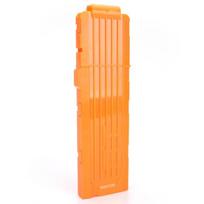Kids Quick Reload 18 Darts Bullet Ammo Clip Magazine for N-Strike Elite Toy oranžinė