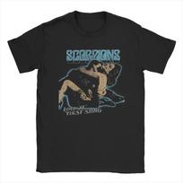 Unisex Heavy Metal Rock Band Scorpions Blackout Live TShirt 100 Cotton New Summer Fashion Oversized Casual Top Tshirts L